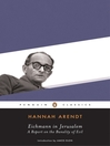 Eichmann in Jerusalem (eBook)